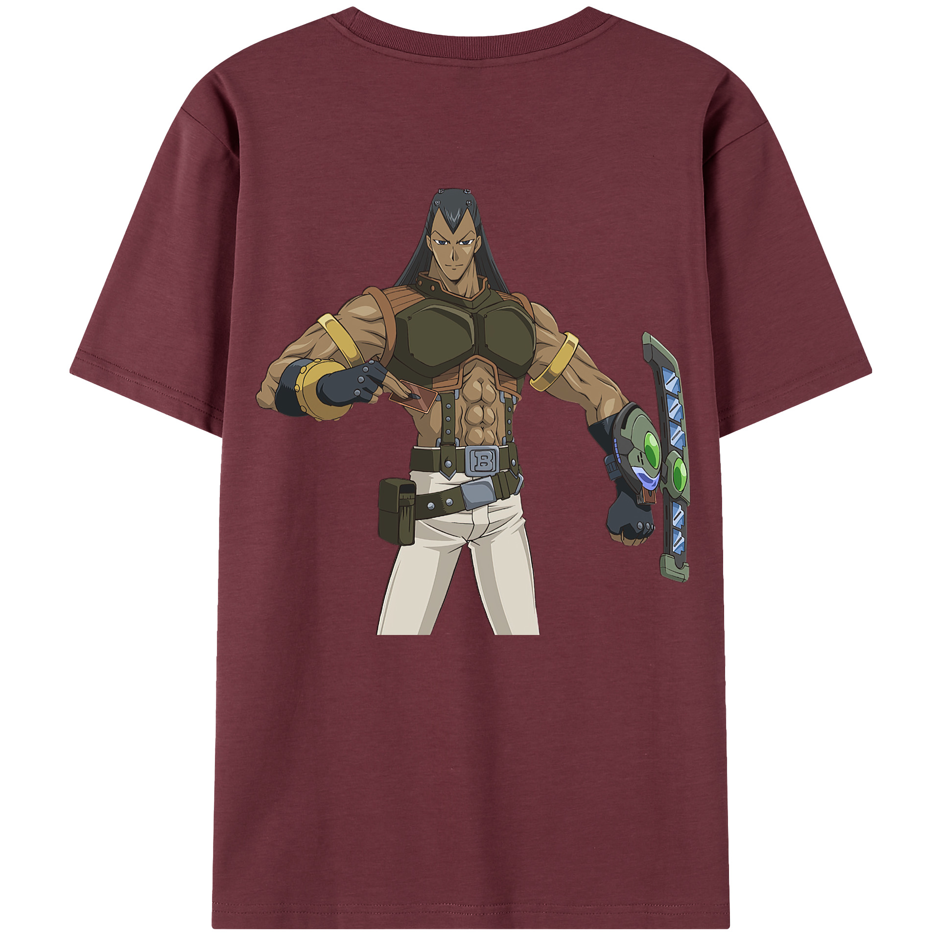 （画像用） 遊☆戯☆王 Yu-Gi-Oh! 綿100％半袖Tシャツ（背面プリント）